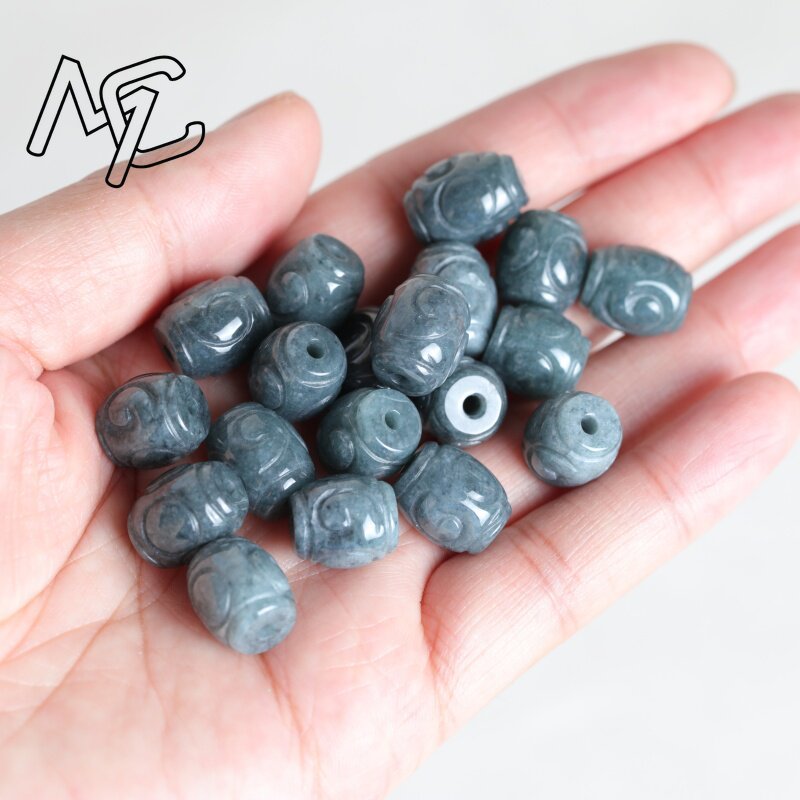 5PC Natural Blue Water Jade Ri - Earrings recension och pris