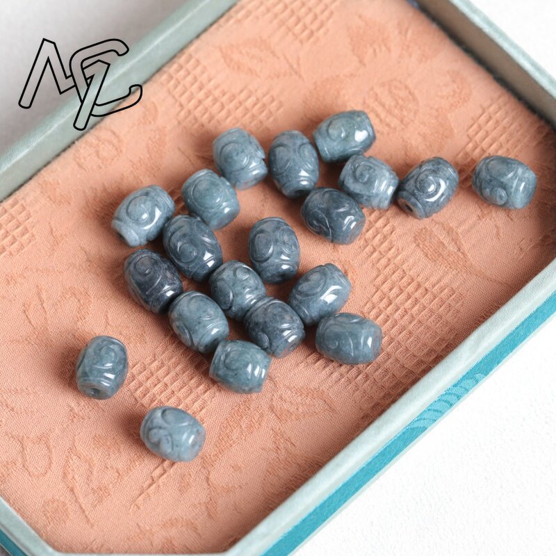 5PC Natural Blue Water Jade Ri - Earrings recension och pris