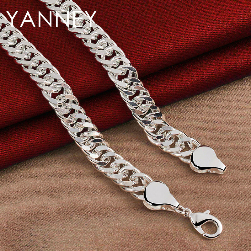10MM 925 Sterling Silver 20/24 - Cuban Link Chain 12Mm recension och pris