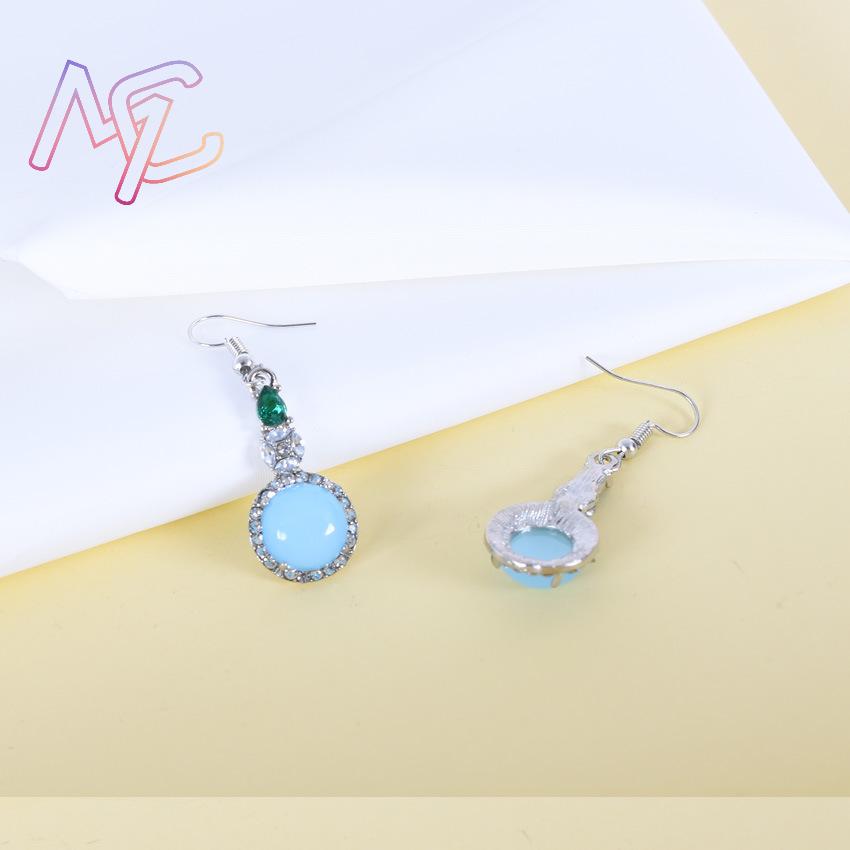 Blue Natural Jade Earrings Vin - Earrings recension och pris