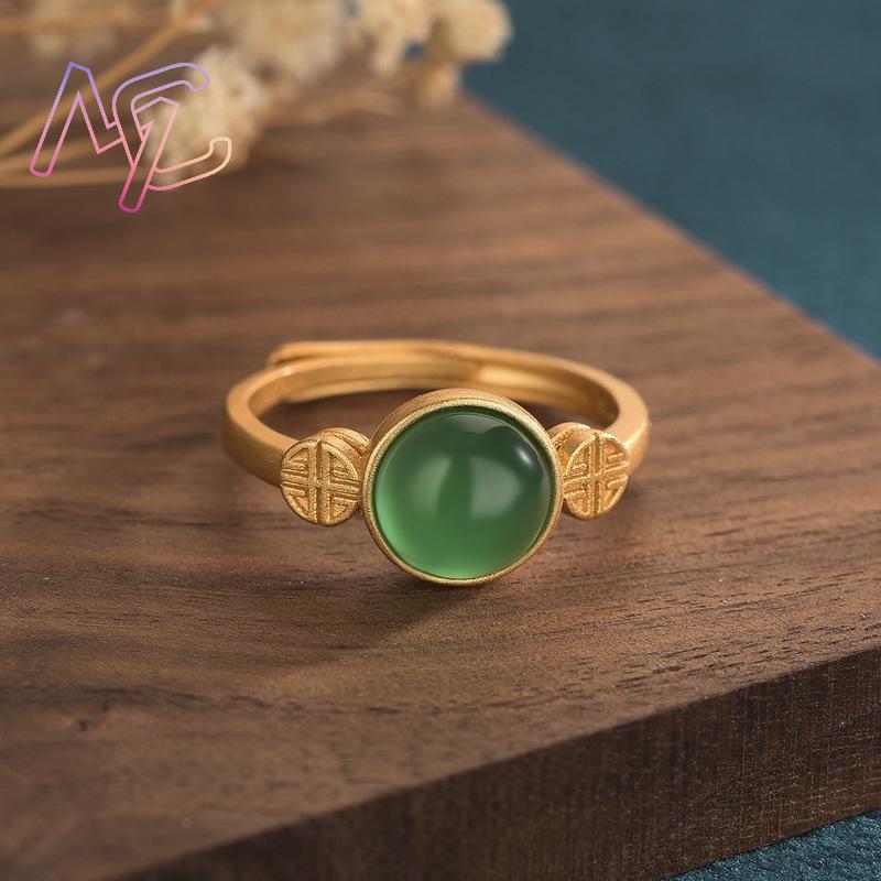Natural Jade Rings Real Jewelr - Rings recension och pris