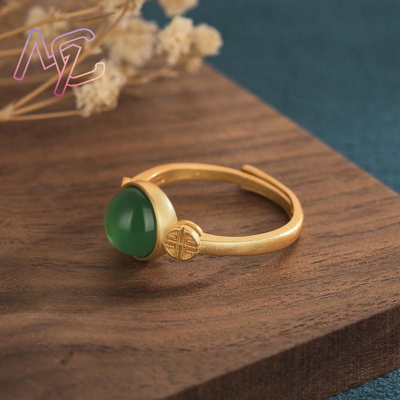 Natural Jade Rings Real Jewelr - Rings recension och pris