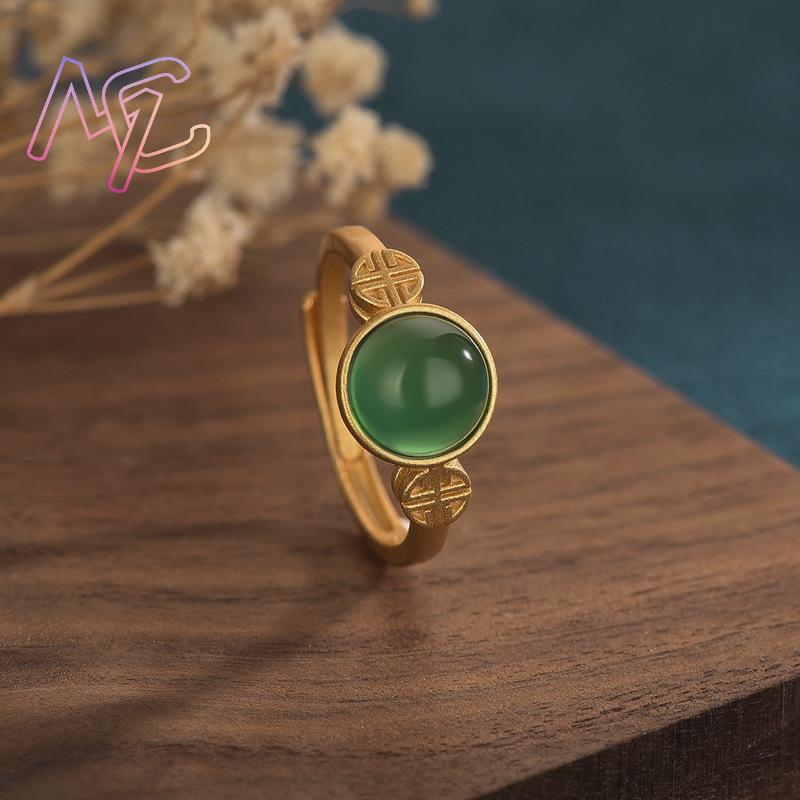 Natural Jade Rings Real Jewelr - Rings recension och pris