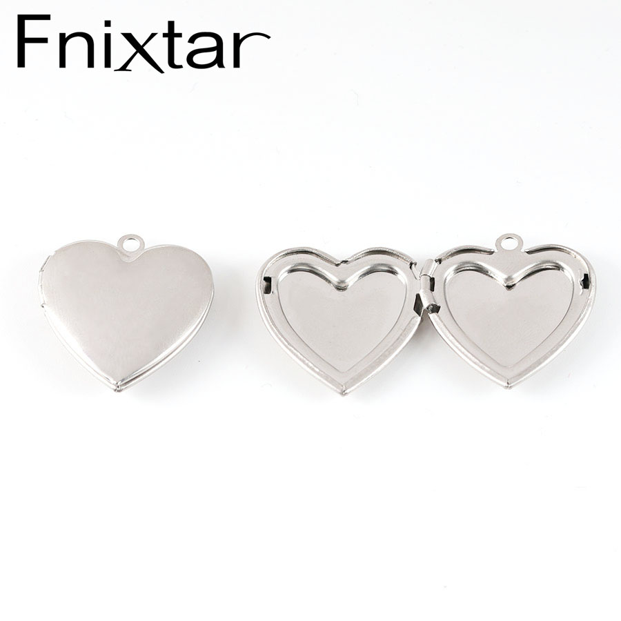 Fnixtar Love Heart Photo Frame - Heart Locket Necklace Photo recension och pris